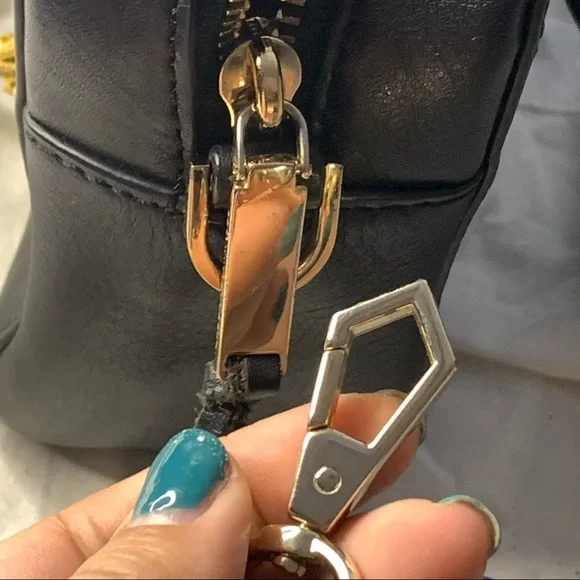 Rebecca Minkoff Tassels Crossbody Leather Handbag - Picture 8 of 10